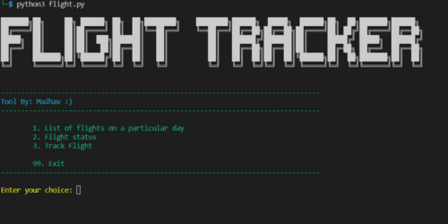 Flight Tracker